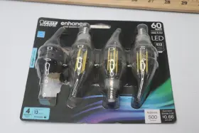 017801185058 FEIT ELECTRIC Candelabra Dimmable Filament Cec