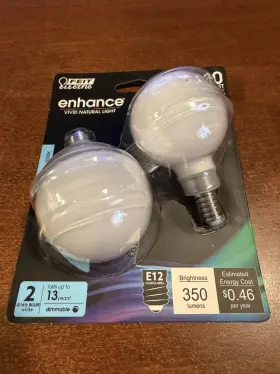 017801185430 FEIT ELECTRIC Enhance Led Bulbs Dimmable Cri