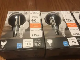 017801311716 FEIT ELECTRIC Dimmable Filament Cec Globe Bulbs #3