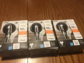 017801311716 FEIT ELECTRIC Dimmable Filament Cec Globe Bulbs