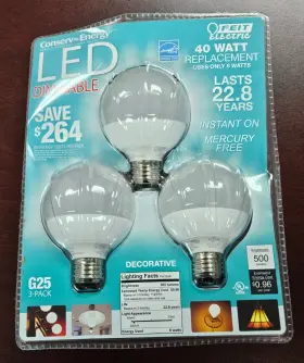 017801358643 FEIT ELECTRIC Led Dimmable Light Bulbs