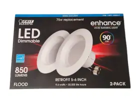 017801477283 FEIT ELECTRIC Led Dimmable Enhance Pack