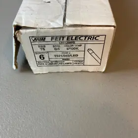 017801908305 FEIT ELECTRIC Led Tube Light Bulb Deluxe Pack