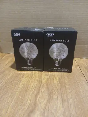017801990249 FEIT ELECTRIC Fairy Base Led Bulb Globe