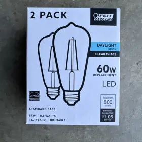 18415 FEIT ELECTRIC Dimable Led Bulbs Glass