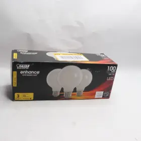 18556 FEIT ELECTRIC Led Edison Light Bulb Globe Eqv
