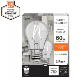 313032813846 FEIT ELECTRIC Dimmable Filament Cec Glass Led