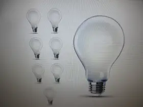 A100-930CA-FIL-2-4 FEIT ELECTRIC Dimmable Cec Cri Glass Light