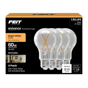 A1960CL930CA-FIL-4 FEIT ELECTRIC Led Light Bright