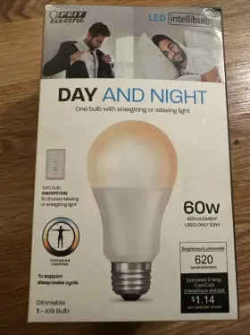 A800-HLTH-LEDI FEIT ELECTRIC Night Intellibulb Led Smart Bulb