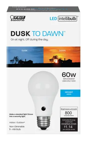 A800927CADDLEDI FEIT ELECTRIC Base Dimmable Led Light Bulb