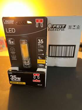 BP35G9-830-LED-HDRP FEIT ELECTRIC Bright Pin Base Bulb