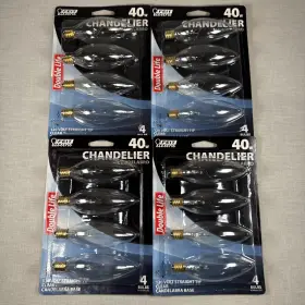 BP40CTC FEIT ELECTRIC Double Pack Bulbs Chandelier