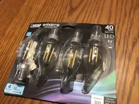 BPCFC40950CAFL4 FEIT ELECTRIC Enhance Candelabra Filament Led