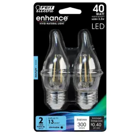 BPEFC60927CAFIL FEIT ELECTRIC Dimmable Filament Cec Flame Tip #2