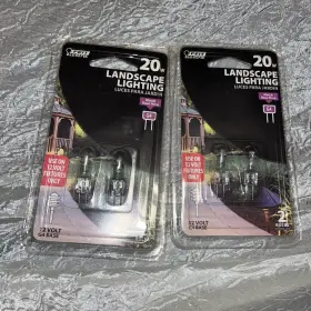 BPLVQ20T3-2 FEIT ELECTRIC Landscape Light Bulb Volt Base Pack
