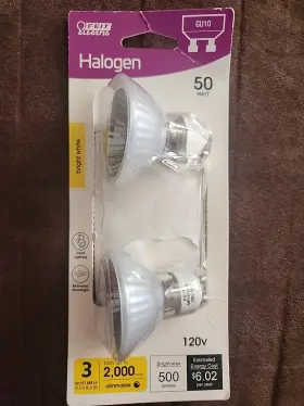 2-PK FEIT ELECTRIC Bright Pin Based Light Bulb