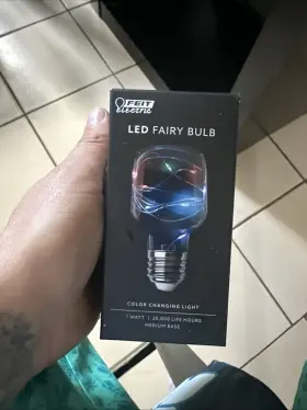 Fy-np-rgb-led FEIT ELECTRIC CO Fairy Light Mini Cylinder