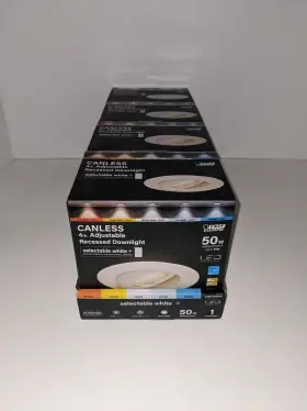 LEDR4XTADJ6WYCA FEIT ELECTRIC CO Pack Gimbal Recessed Recess #3