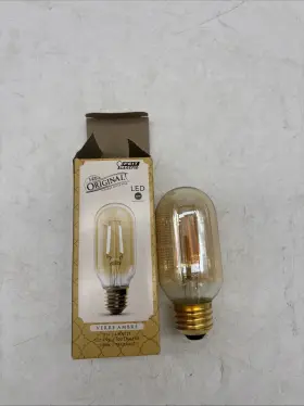 T14-VG-LED FEIT ELECTRIC CO Verte Amber Light Bulb