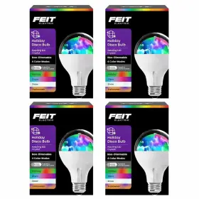 DISCO-4M-LED FEIT ELECTRIC Pack Holiday Crystal Bulb Rotating