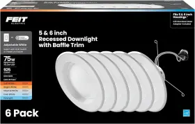 LEDR56B-6WYCA-MP-6 FEIT ELECTRIC Led Downlight Retrofit Kit