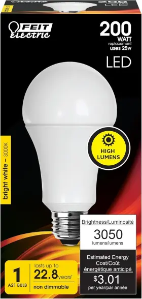 OM200-830-LED FEIT ELECTRIC Light Bulb Bright