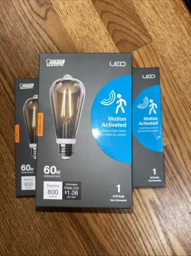 ST19CL927CA FEIT ELECTRIC Led Light Bulb Motion Sensor