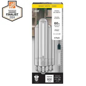 T10L60CL930CAWFHDRP4 FEIT ELECTRIC Edison Bulb Dimmable