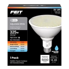 PAR38-5000-5CCT FEIT Led Floodlight Bulb Equiv