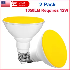 61045299 FLASPAR Pack Bug Light Bulb Amber Led Porch