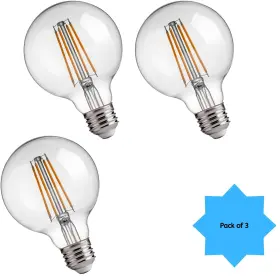 748432103813 FLSNT Led Globe Edison Light Bulbs Pack