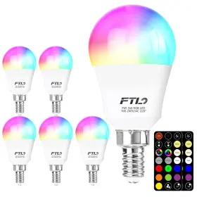 FT-P45W5-RGB FTL Led Light Bulb Changing Rgbw