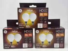 Relax G-E LIGHTING Ge Led Frosted Finish Bulb