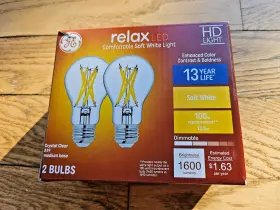 93129473 G-E LIGHTING Led Relax Light Bulbs Base