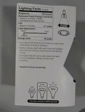 043137718011 GE Floodlight Directional Bulbs #2