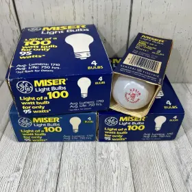 043168119061 GE Miser Light Bulbs