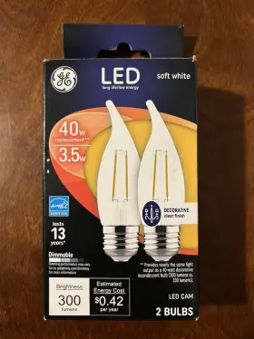 GE-2PK GE Led Light Bulbs