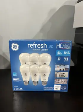 043168280037 GE Led Dimmable Lightbulbs Pack