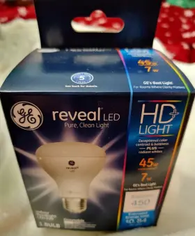 043168307871 GE Reveal Led Floodlight Bulb Base