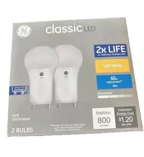 043168447805 GE Classic Led Base Light Bulbs Spike