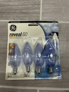 043168487153 GE Reveal Bulb Led Base Blunt Tip
