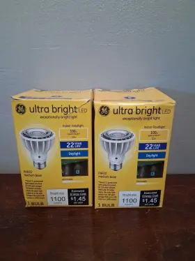 043168516310 GE Ultra Bright Led Base Floodlight
