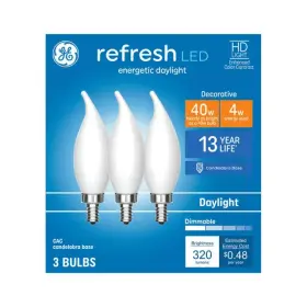043168516457 GE Refresh Equiv Led Bulbs Cac Candelabra Base