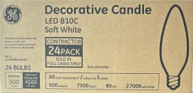 043168523790 GE Candle Led Candelabra Base