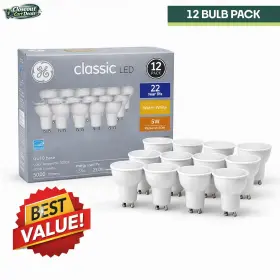 043168527460 GE Led Light Bulbs Dimmable Pack