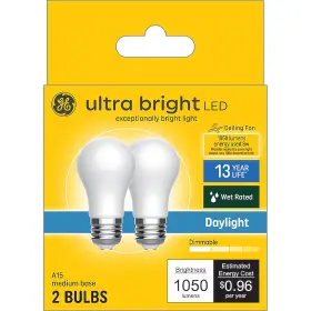 043168544511 GE Ultra Bright Rep Led Bulbs Base Ceiling Fan