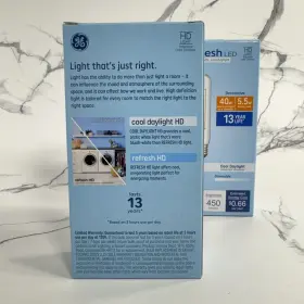 043168554800 GE Led Light Bulbs Med Base Arctic #2