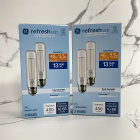 043168554800 GE Led Light Bulbs Med Base Arctic