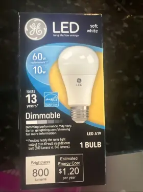 043168675116 GE Lighting Led Bulb Pack Dimmable